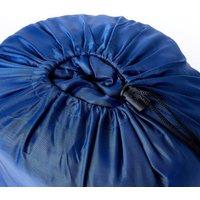 Berkfield Home Sleeping Bag for Adults Camping 3 Seasons in Blue