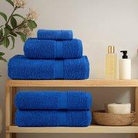 Berkfield Home Premium Bath Towels SOLUND 10pcs Blue 100x150cm 600gsm