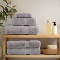 Berkfield Home Premium Towels SOLUND 4pcs Grey 100x200cm 600gsm
