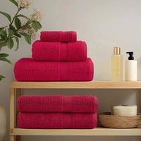 Berkfield Home Premium Towels SOLUND 10 pcs Red 100x200 cm 600 gsm