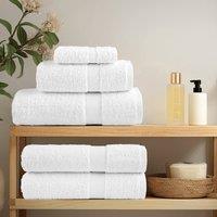 Berkfield Home Premium Guest Towels SOLUND 4pcs White 30x50cm 600gsm