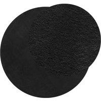 Berkfield Home Rug HUARTE Short Pile Soft & Washable Black 80 cm | Size: Medium