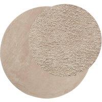 Berkfield Home Rug HUARTE Short Pile Soft & Washable Sand 120 cm in Taupe | Size: Medium