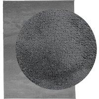 Berkfield Home Rug OVIEDO Short Pile Anthracite 240x340 cm in Dark Grey | Size: Medium