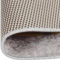 Berkfield Home Rug Washable 120 cm Grey Anti Slip | Size: Medium