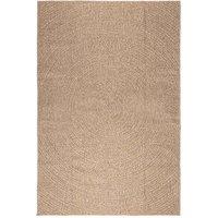 Berkfield Home Rug 160x230 cm Jute Look Indoor & Outdoor in Brown | Size: 100 cm diameter