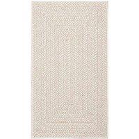Berkfield Home Rug ZIZUR Cream 60x110 cm Jute Look Indoor & Outdoor | Size: Medium