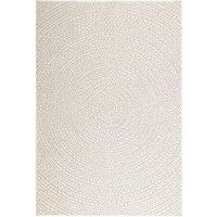 Berkfield Home Rug ZIZUR Cream 120x170 cm Jute Look Indoor & Outdoor | Size: Medium