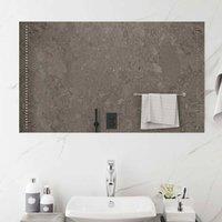 Berkfield Home LED Bathroom Mirror 100x60 cm in Clear