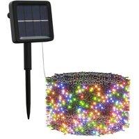 Berkfield Home Solar Fairy Lights 5 pcs 5x200 LED Colourful Indoor Outdoor