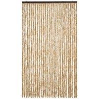 Berkfield Home Insect Curtain Beige 118x220 cm Chenille