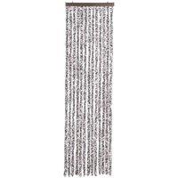 Berkfield Home Insect Curtain Brown & Beige 56x200 cm Chenille
