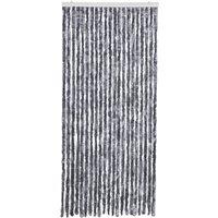 Berkfield Home Insect Curtain Silver 90x220 cm Chenille