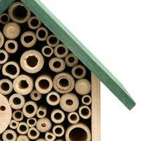 Berkfield Home Insect Hotels 2 pcs 23x14x29 cm Solid Firwood in Brown | Size: 23 x 14 x 29 cm
