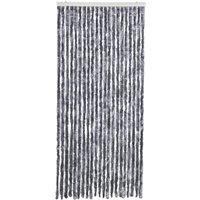 Berkfield Home Insect Curtain Silver 90x200 cm Chenille