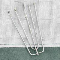 Berkfield Home Linen-Look Blackout Curtains with Hooks 2 pcs Green 140x245 cm