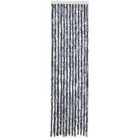 Berkfield Home Insect Curtain Silver 56x185 cm Chenille