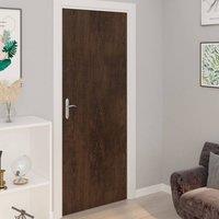 Berkfield Home Self-adhesive Furniture Films 2 pcs Dark Oak 500x90 cm PVC in Brown