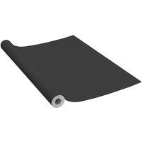 Berkfield Home Self-adhesive Furniture Films 2 pcs Black 500x90 cm PVC