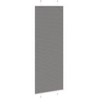 Berkfield Home Pleated Blind Anthracite 80x200 cm Fabric Width 79.4 cm Polyester in Dark Grey