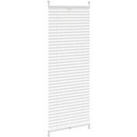Berkfield Home Plisse Blind 50x150cm White Pleated Blind | Size: 50x150 cm