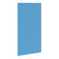 Berkfield Home Pleated Blind Blue 110x200 cm Fabric Width 109.4 cm Polyester