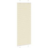 Berkfield Home Pleated Blind Cream 75x200 cm Fabric Width 74.4 cm Polyester