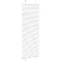 Berkfield Home Pleated Blind White 75x200 cm Fabric Width 74.4 cm Polyester