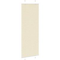 Berkfield Home Pleated Blind Cream 80x200 cm Fabric Width 79.4 cm Polyester