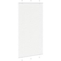 Berkfield Home Pleated Blind White 105x200 cm Fabric Width 104.4 cm Polyester