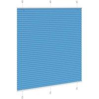 Berkfield Home Pleated Blind Blue 120x100 cm Fabric Width 119.4 cm Polyester