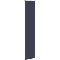 Berkfield Home Roller Blind Blackout Marine 60x230 cm Fabric Width 55.7 cm Polyester in Blue