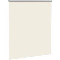 Berkfield Home Roller Blind Blackout Marine 115x130 cm Fabric Width 110.7 cm Pol in Off-White