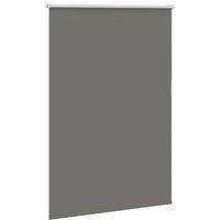 Berkfield Home Roller Blind Blackout Grey 105x130 cm Fabric Width 100.7 cm Polyester