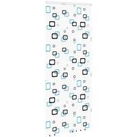 Berkfield Home Shower Roller Blind with Cassette 90x240 cm Fabric Width 86 cm in White