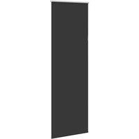 Berkfield Home Roller Blind Blackout Black 65x210 cm Fabric Width 60.7 cm Polyester
