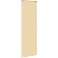 Berkfield Home Roller Blind Blackout Beige 80x210 cm Fabric Width 75.7 cm Polyester