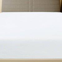 Berkfield Home Jersey Fitted Sheets 2 pcs White 140x200 cm Cotton