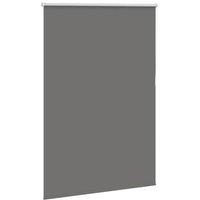 Berkfield Home Roller Blind Blackout Grey 115x150 cm Fabric Width 110.7 cm Polyester