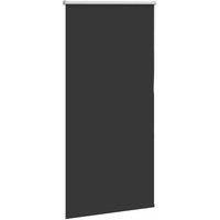 Berkfield Home Roller Blind Blackout Black 65x150 cm Fabric Width 60.7 cm Polyester