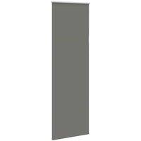 Berkfield Home Roller Blind Blackout Grey 80x230 cm Fabric Width 75.7 cm Polyester