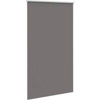 Berkfield Home Roller Blind Blackout Grey 125x210 cm Fabric Width 121.6 cm Polyester