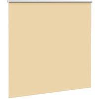 Berkfield Home Roller Blind Blackout Beige 160x175 cm Fabric Width 156.6 cm Polyester