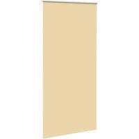 Berkfield Home Roller Blind Blackout Beige 90x210 cm Fabric Width 85.7 cm Polyester