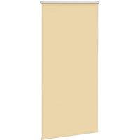 Berkfield Home Roller Blind Blackout Beige 75x130 cm Fabric Width 70.7 cm Polyester