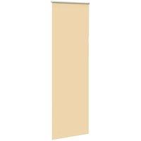 Berkfield Home Roller Blind Blackout Beige 75x210 cm Fabric Width 70.7 cm Polyester