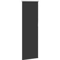 Berkfield Home Roller Blind Blackout Black 50x175 cm Fabric Width 45.7 cm Polyester