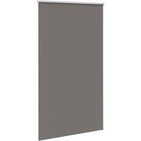 Berkfield Home Roller Blind Blackout Grey 125x230 cm Fabric Width 121.6 cm Polyester