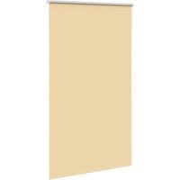 Berkfield Home Roller Blind Blackout Beige 130x210 cm Fabric Width 126.6 cm Polyester
