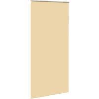 Berkfield Home Roller Blind Blackout Beige 115x230 cm Fabric Width 110.7 cm Polyester